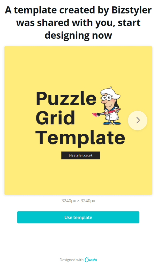 Instagram: How To Split Images And Create A Puzzle Grid [Free Canva ...